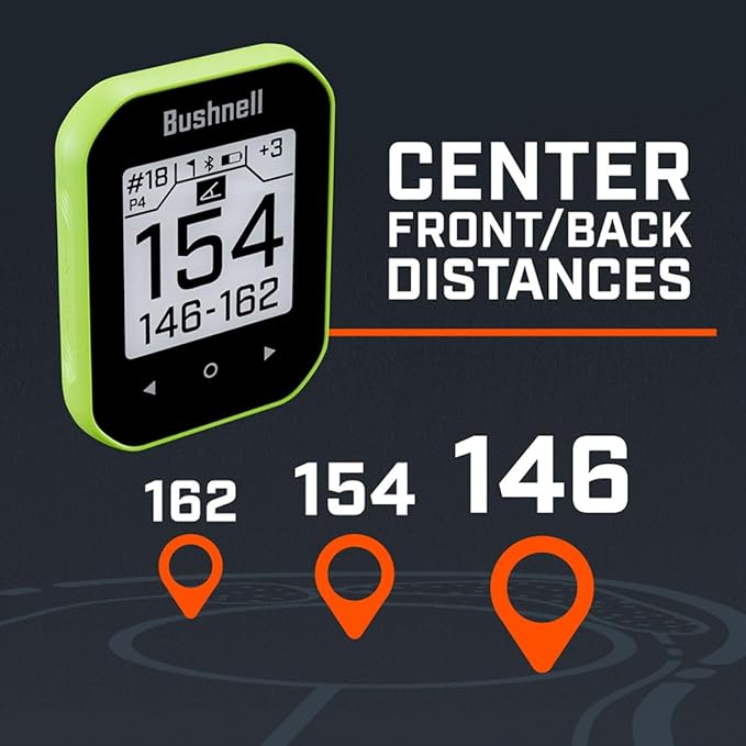 Bushnell Golf Phantom 3 Slope GPS Handlheld (Black) | 38,000+ Courses, Slope Compensation, Hazard Info, Distance Calculator, Scorekeeping, Magnet Mount, Touchscreen | Signature Series Gift Bundle