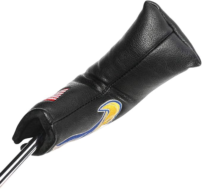 Golf Blade Putter Cover Golf Putter Headcover Synthetic Leather Closure for Scotty Cameron Odyssey Blade Taylormade Ping