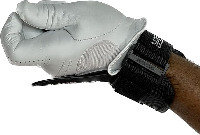 Tour Striker FlexClick - Golf Wrist & Grip Swing Trainer - Essential Training Aid Equipment Tool for Men & Women - Perfect for Left & Right-Handed Golfers