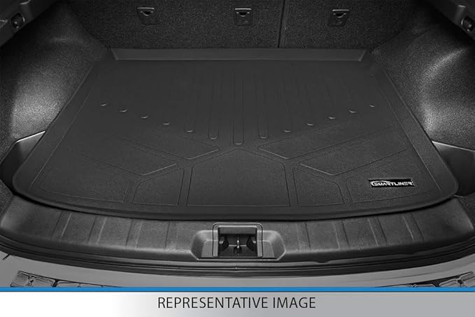 SMARTLINER All Weather Custom Cargo Liner Trunk Floor Mat Compatible with 2016-2018 Lincoln MKX