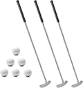 QPPKI Golf Putter - 33" Two-Way Putter for Left/Right Hand, with Practice Balls, Golf Combo Set for Men's Women's Kids, Indoor Outdoor Use