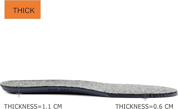 Thick Merino Wool Insoles for Women Fur Fleece Shoes Inserts Memory Foam Cushion Comfort Warm Sheepskin Insoles for Winter Snow Boots Slippers Grey 38EU,US7