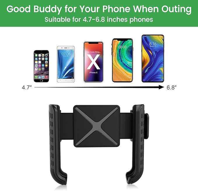 Golf Cart Phone Mount Holder Compatible with iPhone Galaxy Google Pixel Motorola, Golf Magnetic Phone Holder Compatible with Golf Cart EZGO Club Car Yamaha, Ultra Strength Magnets Cell Phone Caddy