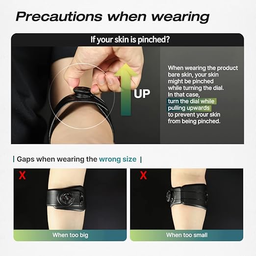 SOZO Boa Micro Adjustable Elbow Brace/Support for Tendonitis, Tennis Elbow, Golfer's Elbow, Pain Relief and Injury (Medium)