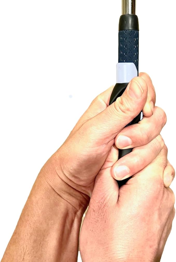 Left or Right Handed Golf Grip Trainer - Golf Swing Aid Club Attachment to Correct Hand Placement