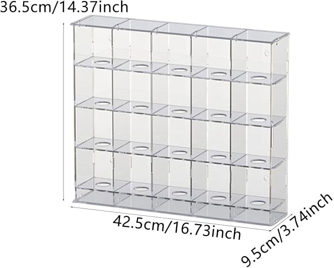 Acrylic Golf Ball Display Rack Storage Holder Case Collection Practical Clear Golfball Supplies Wall Mounted Golfball Holder
