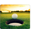 Golf Rectangle Gaming Mousepad Cool Golf Ball Hole Sport Mouse Pad Mouse Mat for Computer Desk Laptop Office 9.5 X 7.9 Inch Non-Slip Rubber