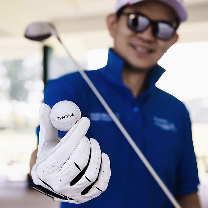 Bastex 100 Hit-Away Used Golf Balls Bulk - Recycled Golf Balls for Men - Practice & Range Golf Balls - Mix in Mesh Shag Bag