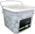 LostGolfBalls TP5 X Golf Balls – 96 Mint Used Balls Compatible with Taylormade – Cleaned & Graded