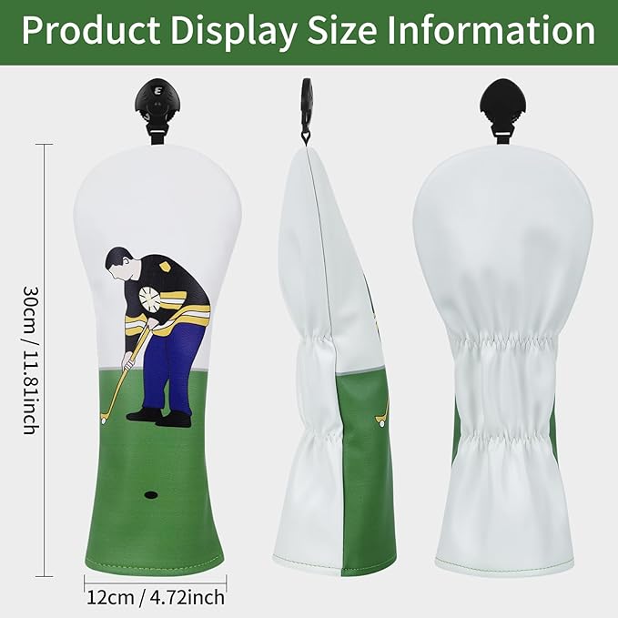 Golf Club Head Covers, Golf Club Covers, Driver Headcover，Driver Cover，Golf Club Covers，Novelty DriverHead Covers
