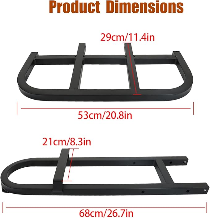 GXYWADY Universal Golf Cart Rear Seat Bag Holder Replacement for Club Car EZGO Yamaha Bag Attachment