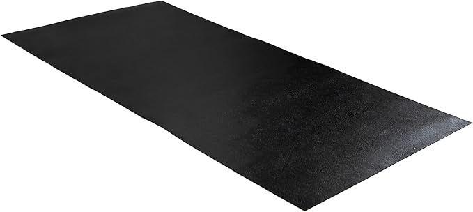 RESILIA Work Bench Mat - 30" X 96" X 0.06" Scratch-Resistant PVC Mats - Protect Your Workbench, Table, or Tool Station from Painting, Woodworking, Crafting, Building, & More, Black, Made in USA