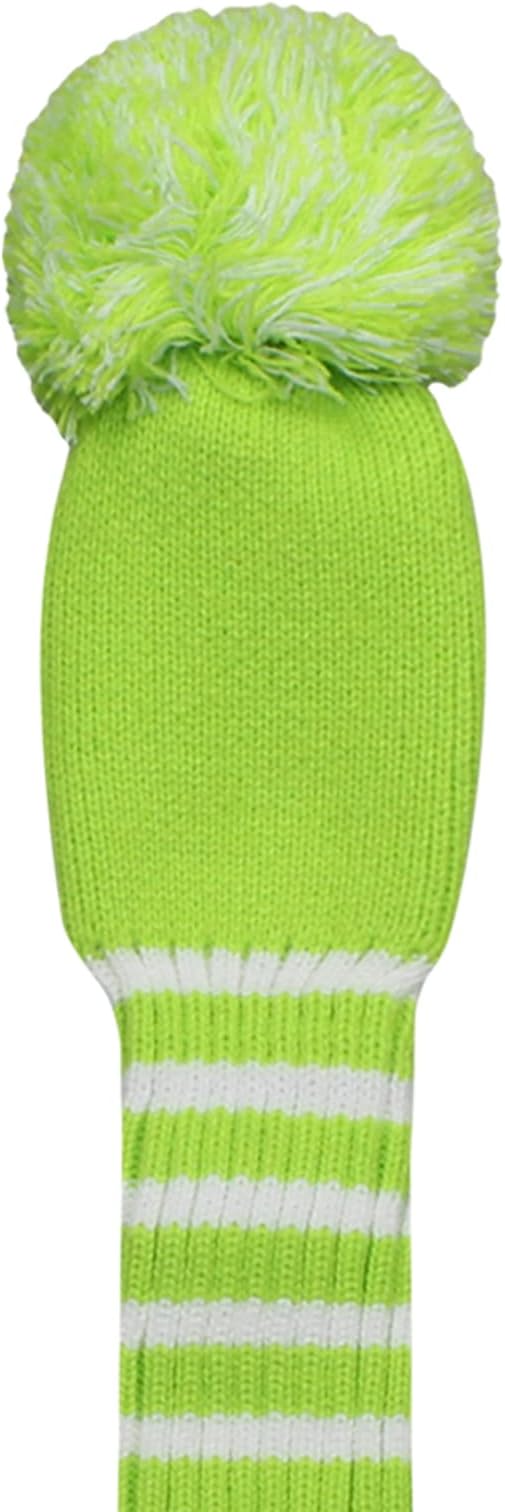 Scott Edward 1/3/4PCS Multi-Style Optional Individualized Knit Golf Club Head Covers, Driver Wood(460cc) Fairway Wood and Hybrid(UT)，for Male/Female Golfers,Custom
