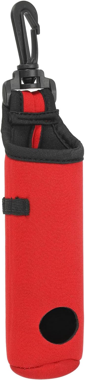 PATIKIL Golf Ball Carry Bag, Golf Tee Holder Pouch Portable Neoprene Golf Ball Holder with Clip for Men and Women Storage Gifts