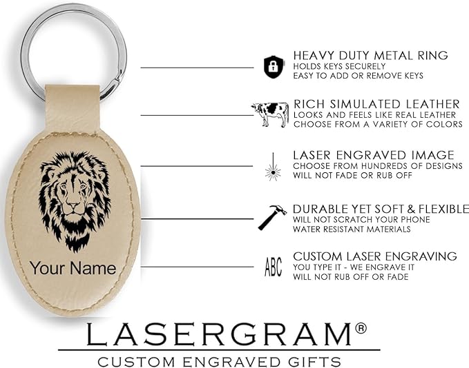 LaserGram Oval Keychain, Water Polo, Personalized Engraving Included