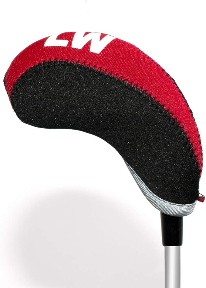Golf Iron Club Head Covers Headcovers Set, Neoprene Golf Wedges Protective fits Taylormade M5 M6 Callaway PXG, Lightweight, Lob Wedge,Sand Wedge