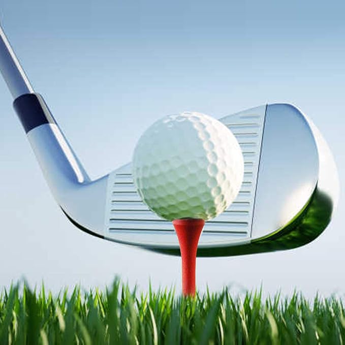 Crestgolf Golf Tee 2-3/4 inch Deluxe Tee Pack of 100