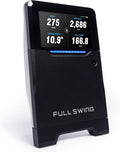 Full Swing Kit Golf Launch Monitor | Portable Indoor/Outdoor Swing Data Analyzer | 16 Club & Ball Metrics | 4K Camera & OLED Display