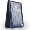 Craftsman Golf Crocodile Pattern Golf Scorecard Holder and Yardage Book Cover Case Protector Also Accept Custom Order with Your Name Stitched Customization Version
