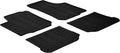 Gledring USA Custom Fit All-Weather Rubber Floor Mats Intended for Volkswagen Golf IV (MK4) 1998-2003, No Trimming Required, Tailored Custom Fit, Protects from Rain, Mud, & Snow.