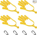 PATIKIL Golf Gloves Stretcher,Plastic Keeper Support Rack Holder Dryer Hanger Frame with Hanging Hooks