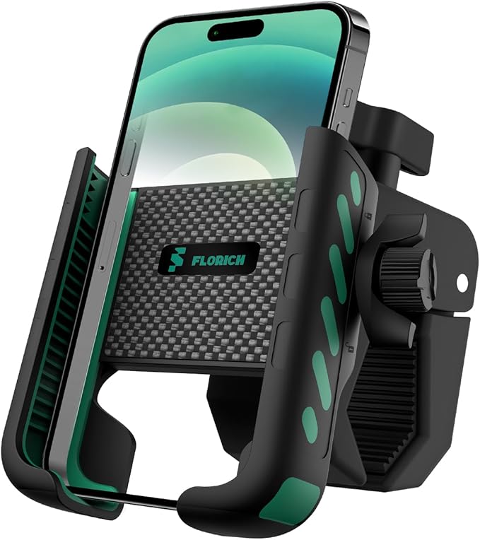 FLORICH Golf Cart Phone Holder Mount Magnetic Phone Holder Compatible with EZGO/Club Car/Yamaha, Ultra Strength 52 Magnet Cell Phone Caddy Compatible with iPhone/Galaxy/Google Pixel