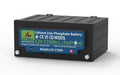 12V 170Ah LiFePO4 Battery with 200A BMS | 2560W Max Load Power | 44lbs Lightweight | 15,000 Cycles | for RV/Marine/Solar – 2X Capacity vs 100Ah Lead Acid (12V 170Ah)