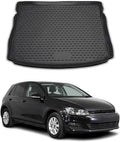 OMAC Cargo Mats Liner for VW Golf GTI MK7 2015-2021 Waterproof TPE Black
