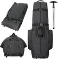 CaddyDaddy Constrictor Soft-Sided Golf Travel Bag Cover with Thick Dense Foam Padded Top 1 Year Full Travel Bag Replacement Coverage | Wheels & Lockable Zippers Case for Transporting Clubs on Airlines