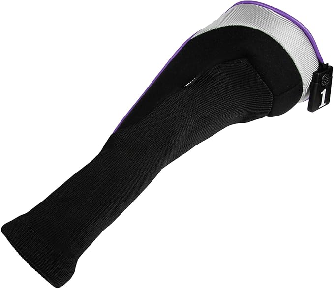 Andux 4pcs/Set Mesh Golf 460cc Driver Fairway Wood Club Head Covers Long Neck with No. Tags