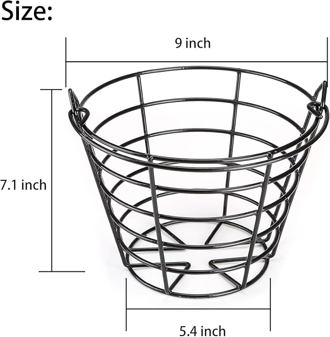 Golf Ball Basket Metal Material,Ball Container