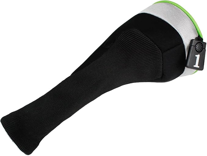 Andux 4pcs/Set Mesh Golf 460cc Driver Fairway Wood Club Head Covers Long Neck with No. Tags