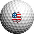 Golfdotz - USGA Rule Conforming Novelty Golf Ball Markers, Golf Ball Stickers for Marking Balls, No More Smearing from Stamps, Gifts for Golfers, Dads, and Retirees, (USA Collection; 32-Count)
