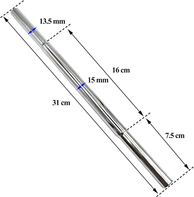 0.580" 0.600" Putter Golf Shaft Extension for Iron/Wooden Golf Club Repair and Replacement of Equipment Accessories 1PCS 2PCS 3PCS Silver