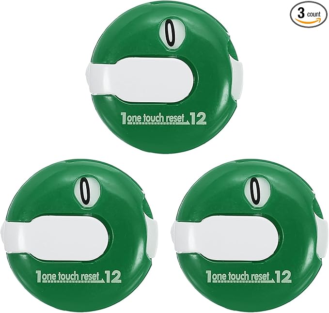 PATIKIL Golf Score Counter Mini Golf Shot Stroke Attachment Counter Clicker Clip for Golfers Glove Bag Hat