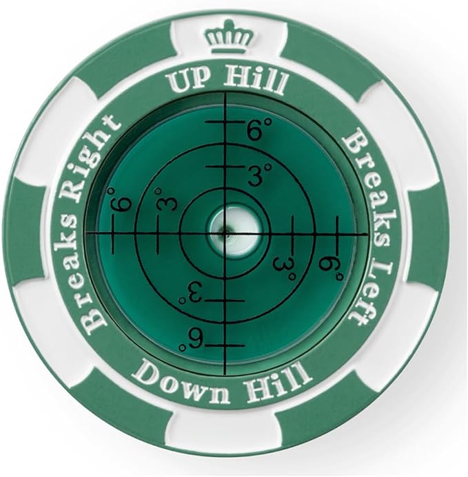 SlopeMaster ProGreen Reader - Golf Ball Marker with High Precision Green Reading Aid Golf Accessories for Men Women