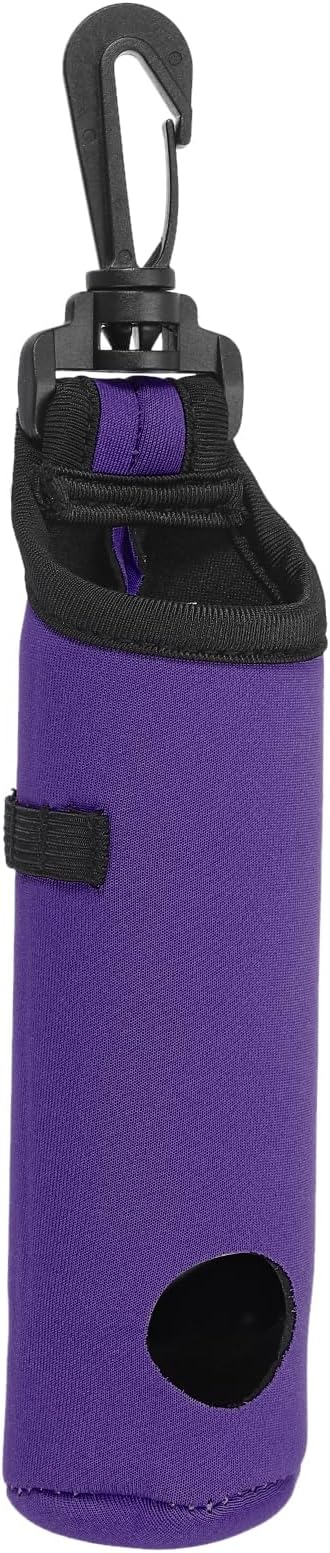 PATIKIL Golf Ball Carry Bag, Golf Tee Holder Pouch Portable Neoprene Golf Ball Holder with Clip for Men and Women Storage Gifts