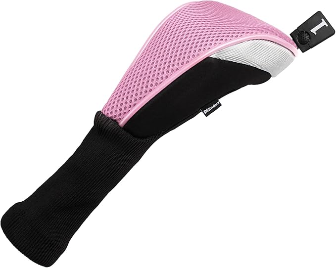 Andux 4pcs/Set Mesh Golf 460cc Driver Fairway Wood Club Head Covers Long Neck with No. Tags