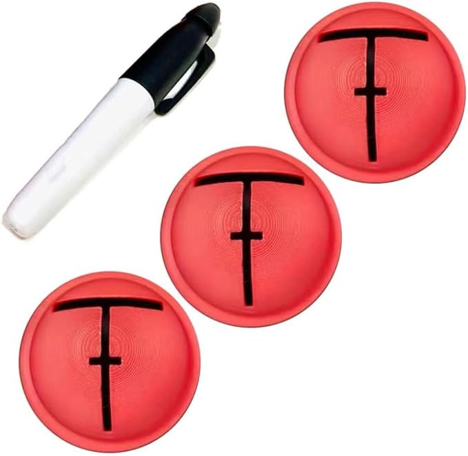 Golf Trainings Alignment Aid for Ball Positioning Accuracy Light Weight Practice Accessory Quick Setups Golf Alignment Tool