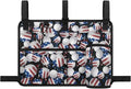Fashion Golf Cart Rear Seat Organizer Lightweight Storage Bag Accessories for Club Car, Wheelchair and Walker
