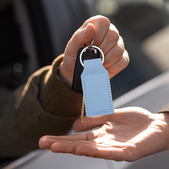 LaserGram Rectangle Keychain, Disc Golf, Personalized Engraving Included