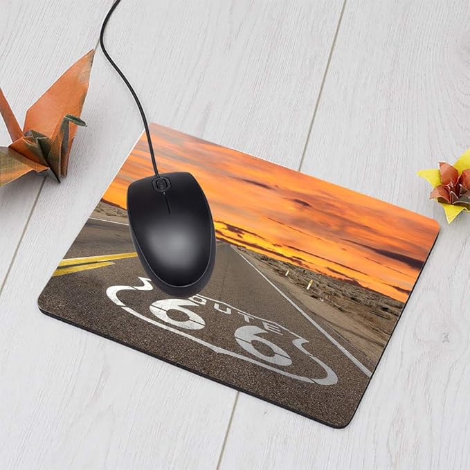 Rectangle Gaming Mousepad Funny Quote Game Over Mouse Pad Mouse Mat for Computer Desk Laptop Office 9.5 X 7.9 Inch Non-Slip Rubber