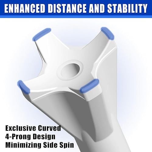 170 Pack Golf Tees 50 Iron Tees with 120 Driver Tees, Pro 4 Line Marking System Plastic Golf Tees, 4-Prong Engineered to Reduce Friction & Longer Distance