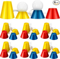 Gejoy 24 Pieces Rubber Winter Golf Tees Golf Rubber Tees Practice Tee Holder with 4 Different Height for Practice, 38,22,16.5,12 mm
