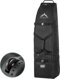 Himal Outdoors Soft-Sided Golf Travel Bag with Wheels - Heavy Duty 600D Polyester Oxford Wear-Resistant, Excellent Zipper Universal Size