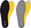 2 Pair -Shoe Inserts for Mens Memory Foam Insoles,Replacement Insoles for Work Boots Running Shoes, Cushion Shock Absorbing for Foot Pain Relief, Comfort Breathable Inner Soles 47EU,US14
