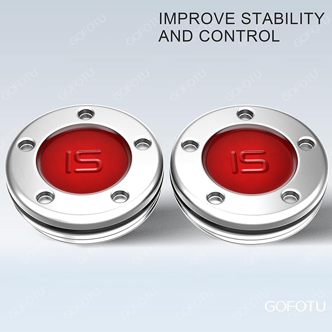 2pcs 5g-40g Golf Custom Weights Compatible with Titleist Scotty Cameron Golf Club Putters Newport Red (2PCS 15g(Doesn't include Wrench))