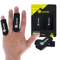 LIONTEK Single Flow Finger Sleeve V3 Pair — Joint Support & Compression for Activity, BJJ, Fitness, Volleyball, Basketball, and More