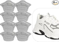4 Pairs-Heel Guards for Shoes,Back of Heel Cushion Inserts,Loose Shoes Too Big,Reusable Adhesive Heel Guards Liners Protect Improved Women Men Shoe Fit&Comfort (4 Grey)