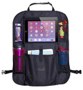 Mom's Besty Car Back Seat Organizer for Kids and Toddlers - Touch Screen Tablet Holder for Android & iOS Tablets - Multipurpose Use as Auto Seat Back Protector, Kick Mat, Car Organizer